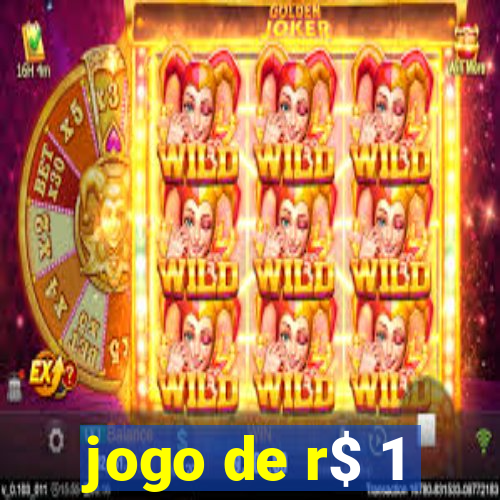 jogo de r$ 1